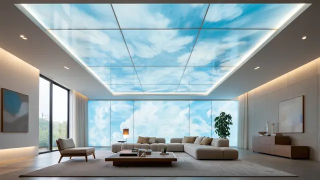 Model Plafon Rumah PVC di 2025/Ilustrasi gambar AI