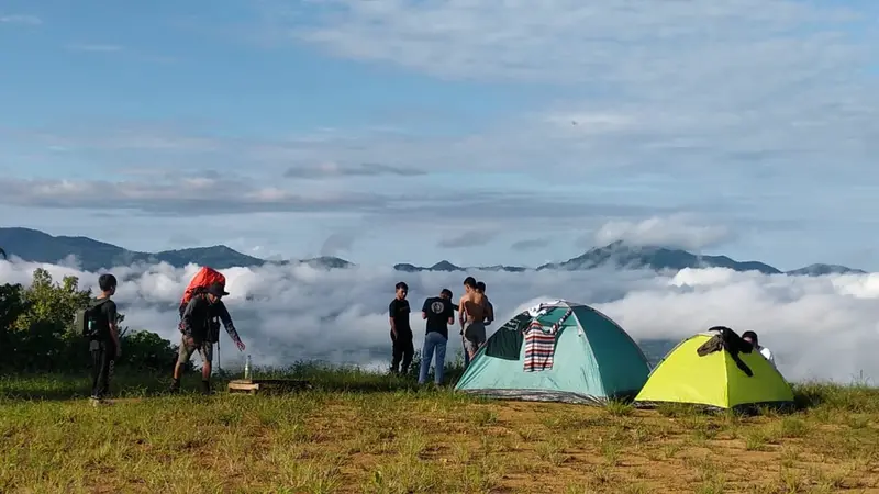 Bukit Arang Bone Bolango, Negeri di atas awan di Pedalaman Desa Lonuo (Foto:Arfandi Ibrahim/Liputan6.com)