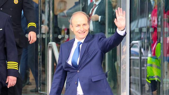 PM Irlandia Micheal Martin.