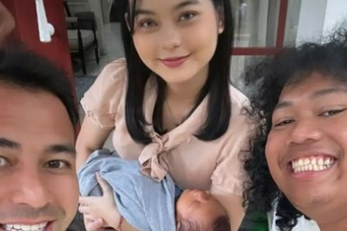 Marshel Widianto dan Cesen dijenguk Raffi Ahmad (Instagram/ceseniy)