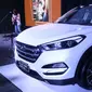 Hyundai Tucson diesel memulai petualangannya di Indonesia. (Herdi/Liputan6.com)