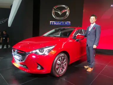 Mazda akhirnya memperkenalkan hatchback anyarnya di IIMS 2014.