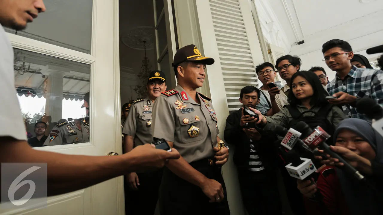 Bahas Kondisi Jakarta, Kapolda Metro Irjen Tito Karnavian Temui Ahok