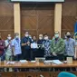 Sekretaris Kabinet Pemerintahan Joko Widodo - Ma'ruf Amin usai memberi sambutan dalam kongres virtual ikatan alumni ITB. Foto (Istimewa)