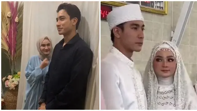 Sah, Ini 7 Momen Ijab Kabul Aktor Evan Marvino dan Uffridatun Nitami