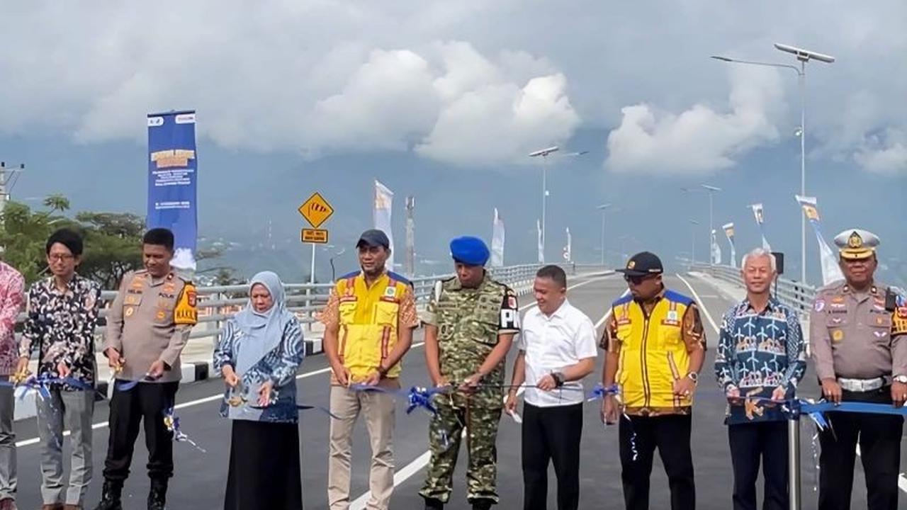 Jembatan Palu 4 Kembali Beroperasi, Percepat Konektivitas dan Dorong Ekonomi Daerah
