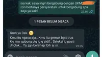 6 Chat Kakak dan Adik Kelas Ini Penuh Drama, Bikin Geregetan (sumber: Twitter/txtdaripelajar)