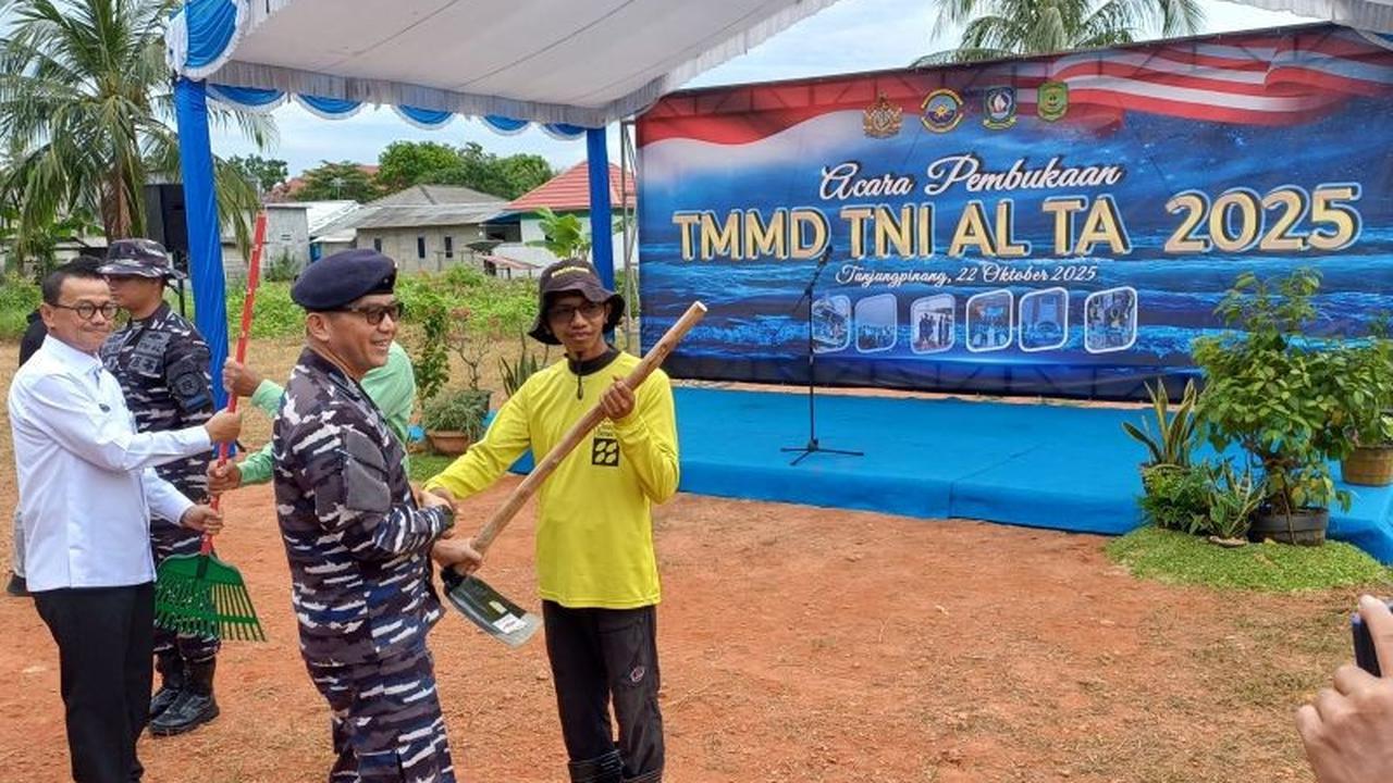 TMMD TNI AL 2025 di Tanjungpinang: 14 Hari Bakti Fisik & Nonfisik Demi Wujudkan Indonesia Emas