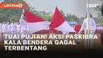 Semarak perayaan HUT RI 17 Agustus masih terasa sepanjang bulan Agustus ini. Beberapa momen heroik tertangkap kamera kala upacara berlangsung, seperti aksi tangkas paskibra berikut. Seorang paskibra berhasil menyelamatkan momen sakral upacara kala be...