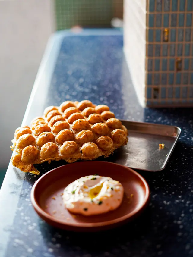 Sourdough Eggwaffle di Happy Paradise