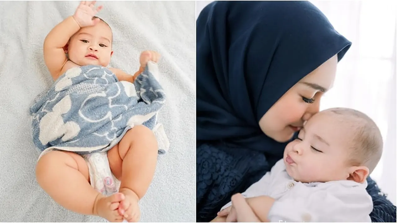 Potret Muhammad Raffasya Arshaka Anak Kedua Melody Prima