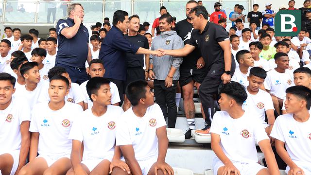 Foto: Erick Thohir Pantau Program Garuda Select untuk Skuad Piala Dunia U-17 2023