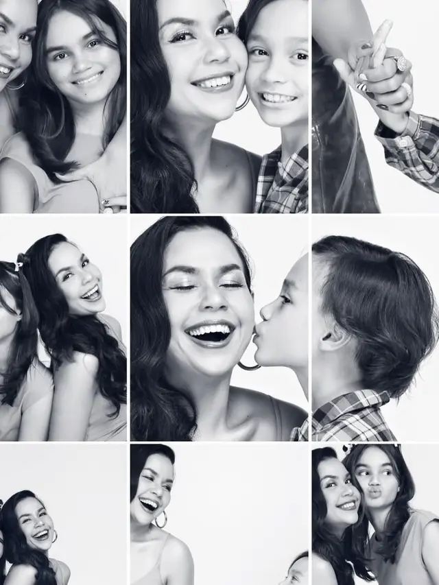 Potret Melaney Ricardo dan Anak-anaknya (credit: https://www.instagram.com/melaney_ricardo/ dan https://www.instagram.com/musefoto/)