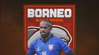 Borneo FC - Ilustrasi Boaz Solossa (Bola.com/Adreanus Titus)