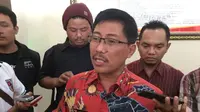 Bupati Kabupaten Cirebon Sunjaya Purwadi Sastra. (Liputan6.com/Panji Prayitno 