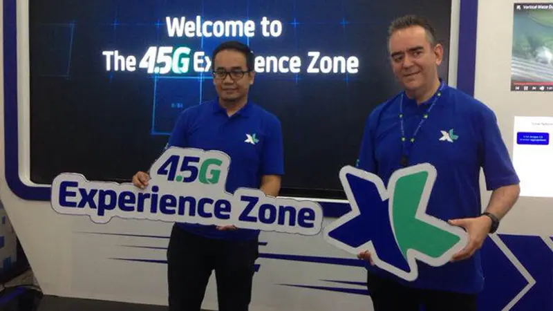  Peluncuran XL 4,5G Xperience Zone. Liputan6.com/Andina Librianty