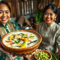 cara membuat sayur lodeh ©Ilustrasi dibuat AI