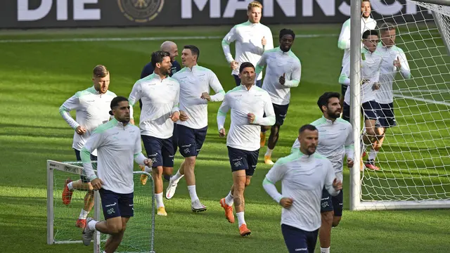 Persiapan Swiss Jelang Hadapi Jerman