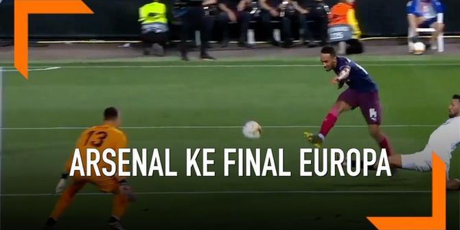 VIDEO: Highlight Liga Europa, Valencia Vs Arsenal 2-4