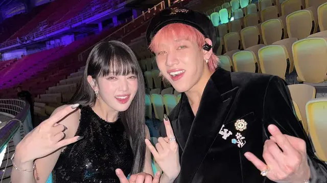 Persahabatan Bambam GOT7 dan Minnie (G)I-DLE