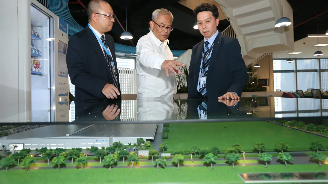 DAIKIN Strategic Investment to Support Indonesia's Carbon Neutrality Goals 2060, Rabu (6/9/2023) di Menara Astra, Jakarta. (Dok Daikin)