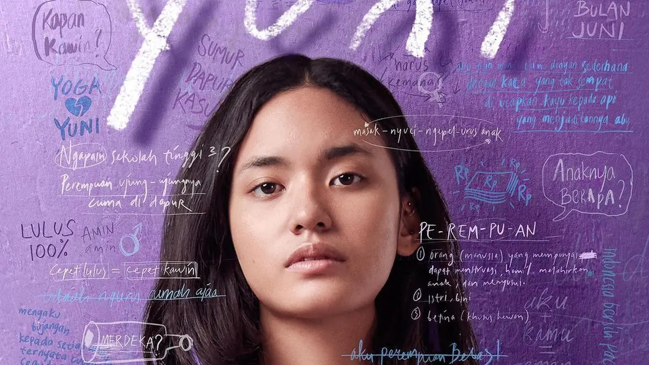 Poster film Yuni karya sutradara Kamila Andini. (Foto: Instagram @kamilandini)