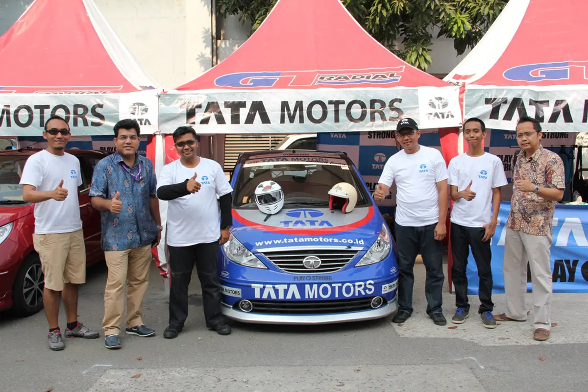 Tata Motors Andalkan Vista di Gymkhana Race 2014