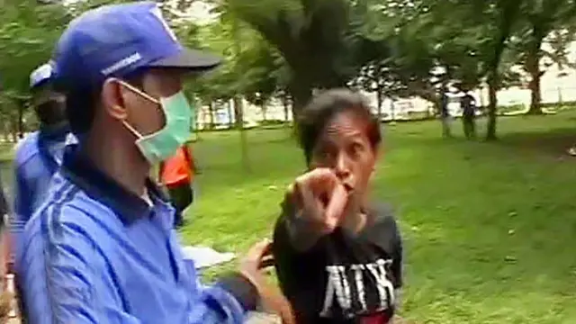 Razia Pengemis Jalanan di Jakarta