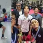 Potret Ariel Noah dan Dikta Tanding Pingpong (Sumber: Instagram/y.team.entertaiment, andreastaulany)