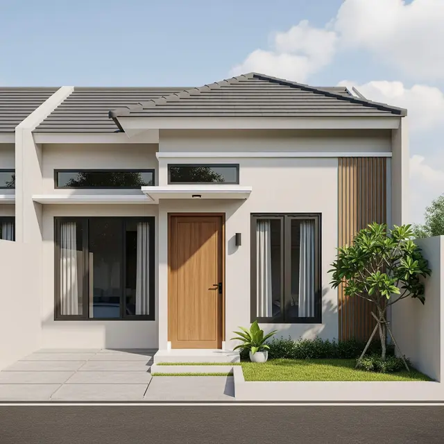 Desain Rumah 45 Minimalis dengan Biaya di Bawah 150 Juta