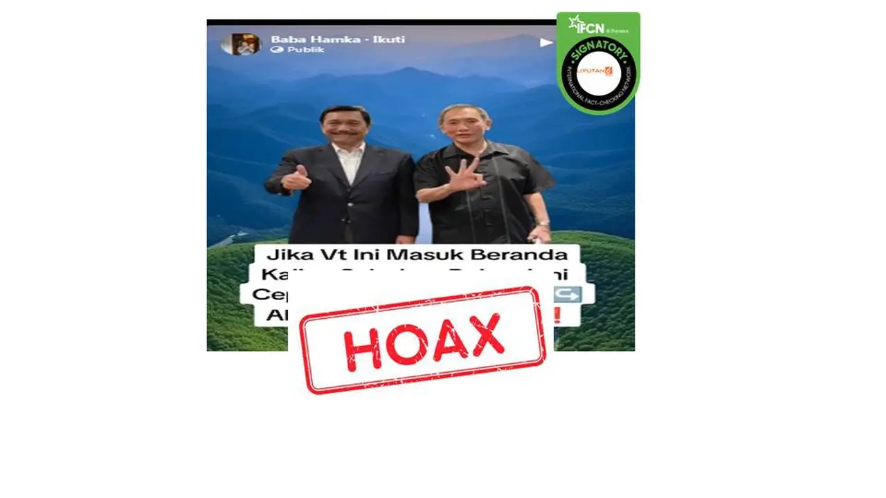 Cek fakta Jusuf Hamka bagikan uang Rp 65 juta