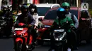 Kondisi lalu lintas saat para pekerja menuju kantor di kawasan Sudirman, Jakarta, Rabu (8/11/2023). (merdeka.com/Imam Buhori)