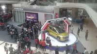 PT Krama Yudha Tiga Berlian Motors (KTB) memperkenalkan mobil konsep XM Concept dalam acara Mitsubishi Special Edition di Paragon Mall, Semarang, Jawa Tengah, Rabu (25/1/2017).