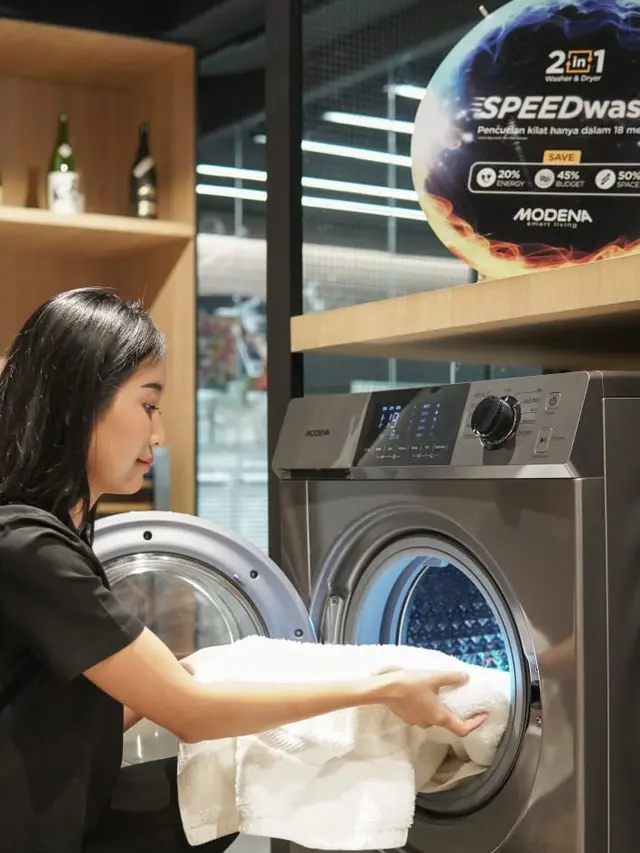 Mesin Cuci Modena Calma WD 1157