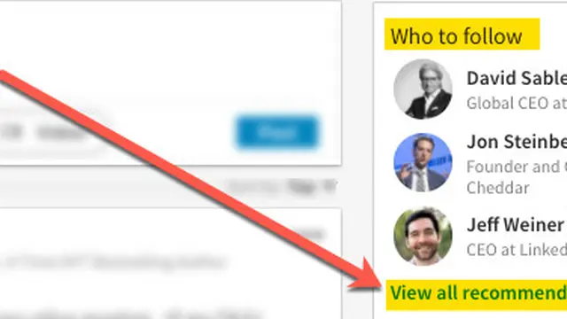 Fitur LinkedIn (sumber: Makeuseof)