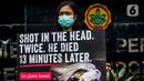 Aktivis dari PETA melakukan aksi mengecam pemotongan sapi di depan Kementerian Pertanian, Jakarta, Kamis (11/11/2021). Mereka menemukan beberapa rumah potong hewan (RPH) di Indonesia memotong sapi dengan tidak benar yang membuat tersiksa 13 menit sebelum mati. (Liputan6.com/Faizal Fanani)