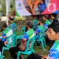 Petani dan keluarga tani mendapatkan edukasi guna meningkatkan produktivitas lahan dan ekosistem tani, perawatan kesehatan mandiri, perencanaan keluarga, hingga penanggulangan stunting pada acara peresmian program BISA di Desa Ciasihan, Bogor, Jawa Barat (12/8/2022). (Liputan6.com/HO)