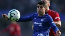 Alvaro Morata. Striker Spanyol berusia 29 tahun yang sejak 2020/2021 menjadi milik Atletico Madrid ini sebelumnya pernah berseragam Chelsea selama 1,5 musim mulai 2017/2018 hingga tengah musim 2018/2019. Ia didatangkan Chelsea dari Real Madrid dengan nilai transfer 66 juta euro atau kini setara Rp1 triliun. Bersama The Blues ia total tampil dalam 72 laga di semua ajang dengan torehan 24 gol dan 6 assist. Di bursa transfer musim panas 2022/2023 ini dirinya dikabarkan diminati oleh Manchester United. (AFP/Daniel Leal)