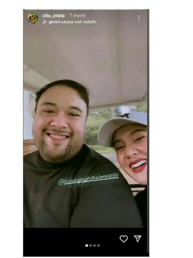 Potret kebersamaan Cita Citata dan Didi Mahardika