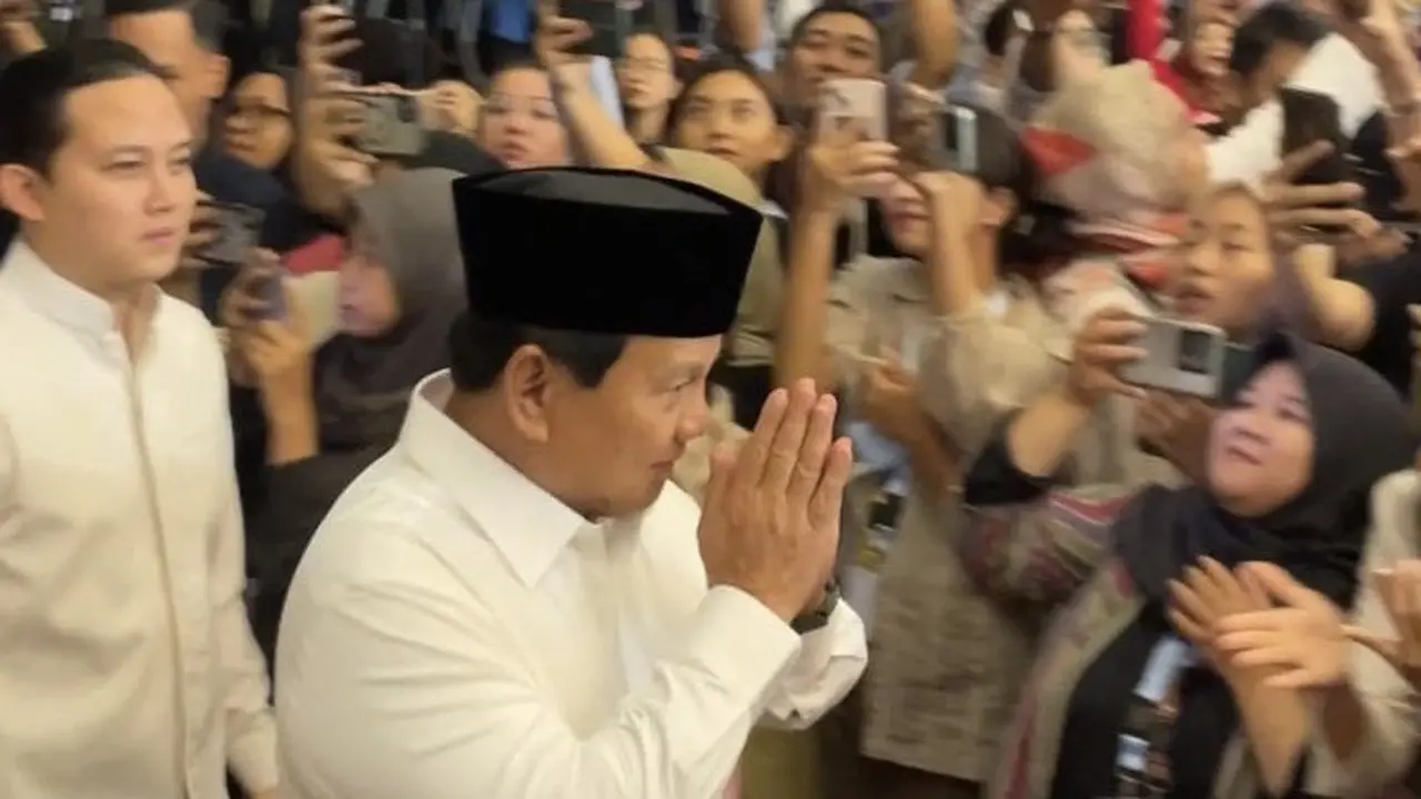 Prabowo Hadiri Acara Buka Puasa Bersama yang Digelar TKN