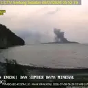 Anak Krakatau 5 Kali Erupsi dalam 12 Jam