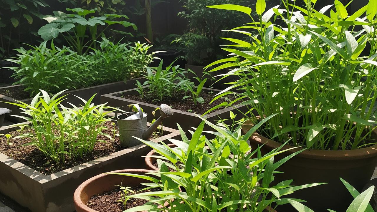 Cara Menanam Kangkung Darat di Pekarangan, Mudah dan Cepat Dipanen