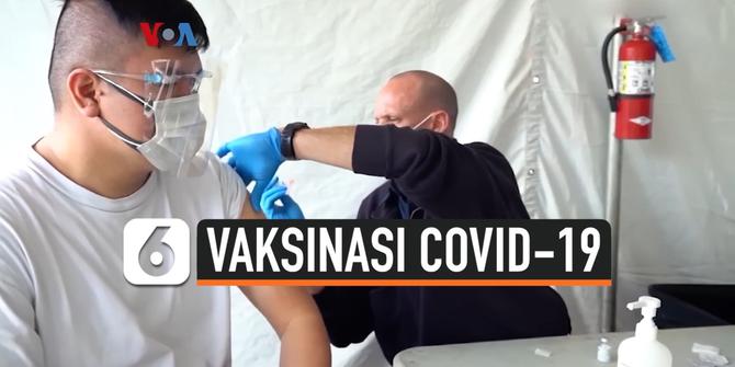 VIDEO: Vaksinasi 'Super' Covid-19 di Disneyland