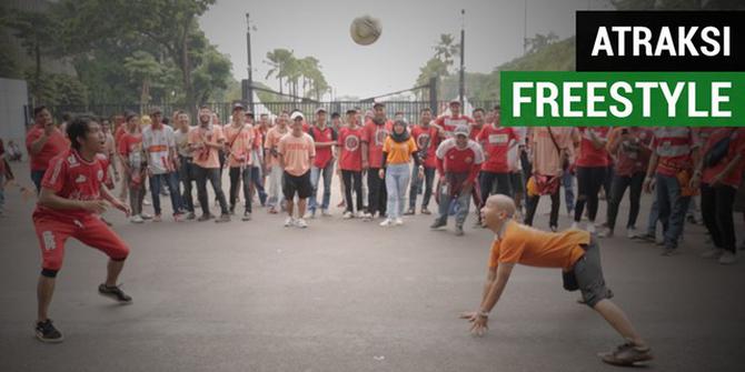 VIDEO: Atraksi Freestyle Bareng Jakmania saat Persija Juara