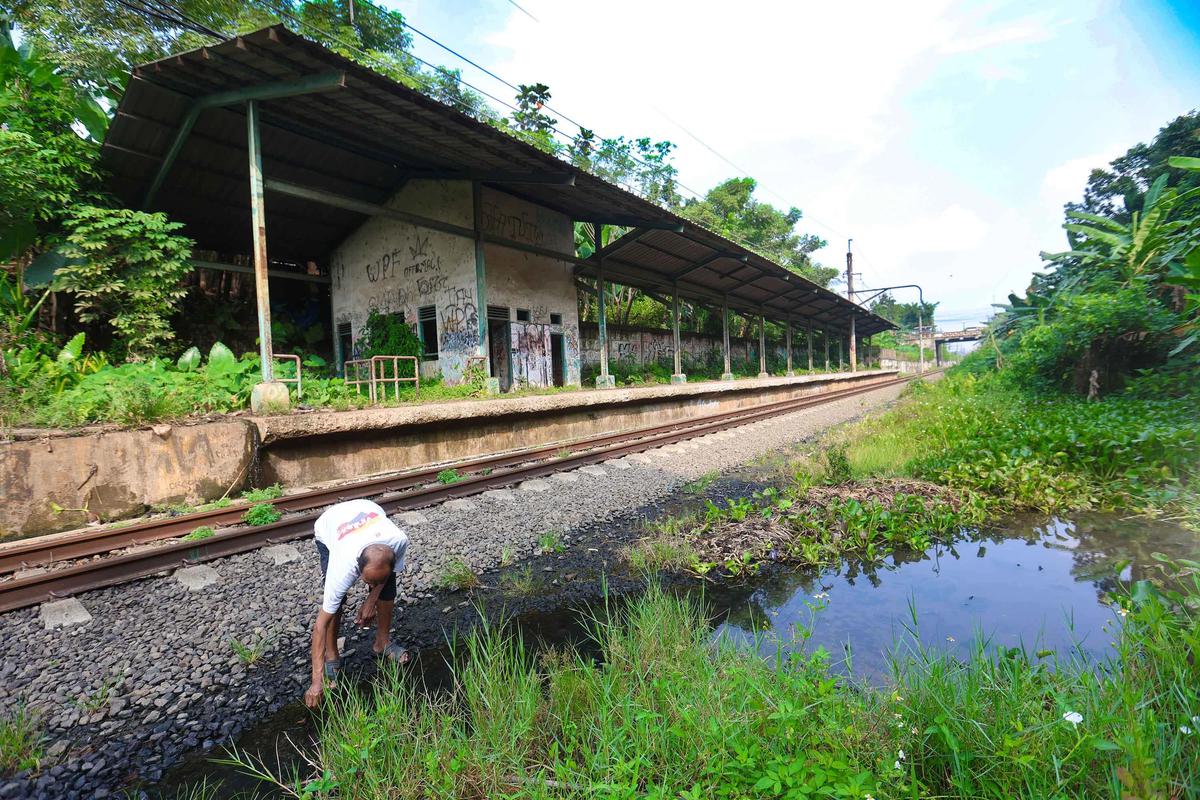 FOTO: Stasiun Gunung Putri Menanti Aktivasi Kembali di Jalur Nambo