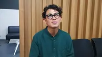 Budi Doremi saat jumpa pers Ramadan Penuh Cinta SCTV di SCTV Tower, Jakarta, Selasa (27/2/2024). (Dok. via M. Altaf Jauhar)