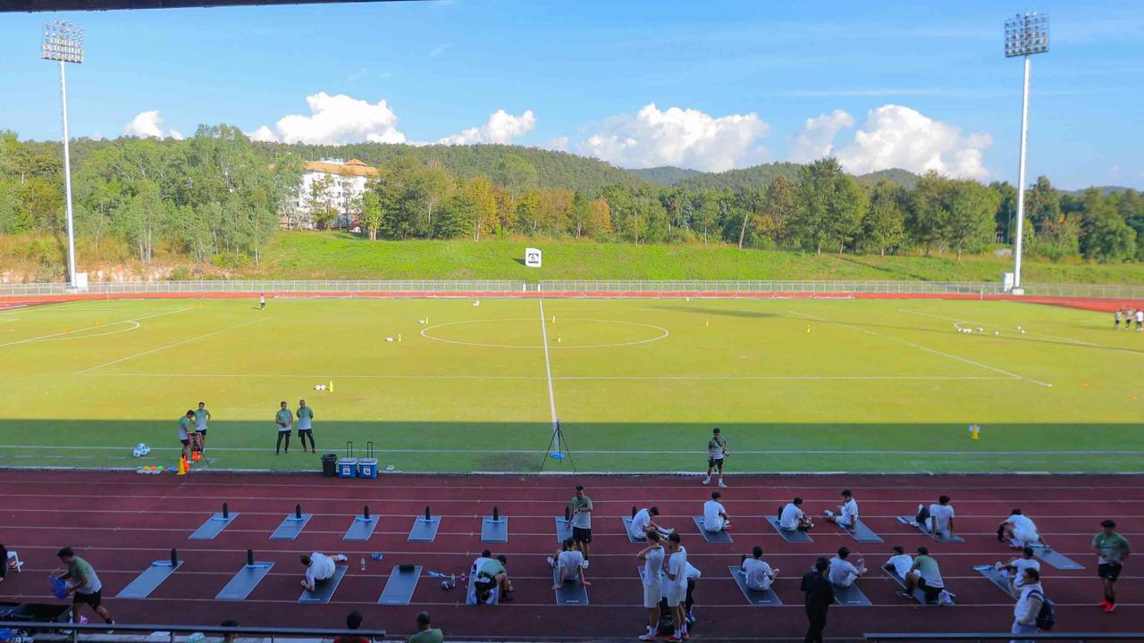 FOTO: Timnas Indonesia U-22 Matangkan Persiapan Jelang Laga Perdana SEA Games 2025