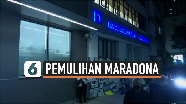 VIDEO: Diego Maradona Segera Keluar dari RS setelah Operasi