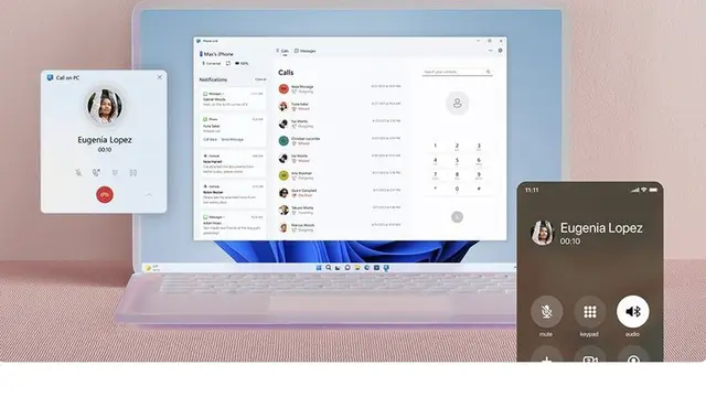 Phone Link Windows 11 untuk iPhone