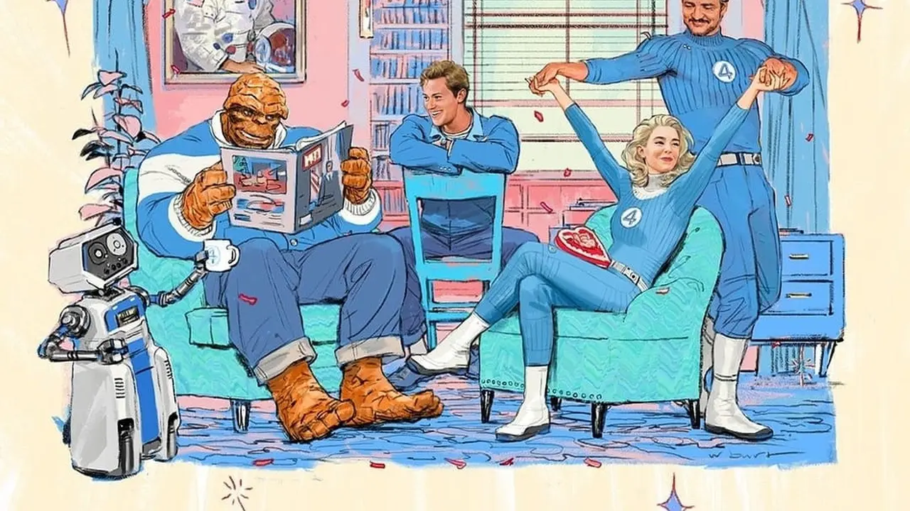 Poster The Fantastic Four (2025)